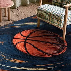 Kinderkleed - Basketball (blauw)