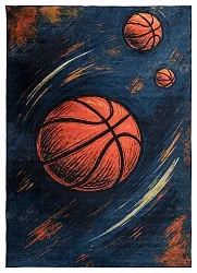 Kinderkleed - Basketball (blauw)