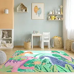 Kindervloerkleed - Dino Friends (multi)