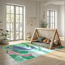 Kindervloerkleed - Dino Friends (multi)
