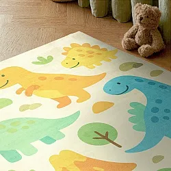 Kinderkleed - Happy Dinos (crème/multi)