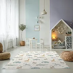 Kindervloerkleed - Safari Friends (multi)