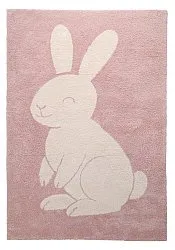 Kinderkleed - Soft Bunny (roze/crème)