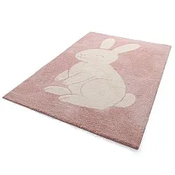 Kinderkleed - Soft Bunny (roze/crème)