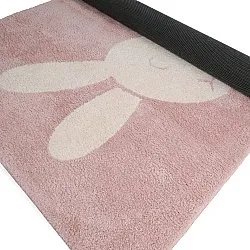 Kinderkleed - Soft Bunny (roze/crème)