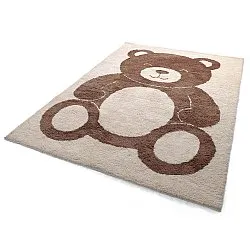 Kinderkleed - Soft Teddybear (crème/bruin)