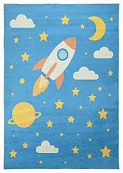 Kinderkleed - Space Rocket (blauw)