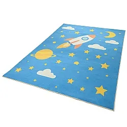 Kinderkleed - Space Rocket (blauw)