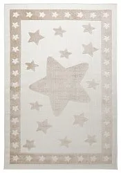 Kinderkleed - Star Frame (crème/bruin)