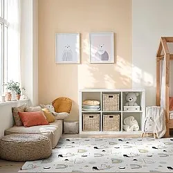 Kindervloerkleed - Unicorn Rainbow (roze)