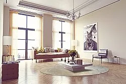 Rond vloerkleed - Toledo (beige)