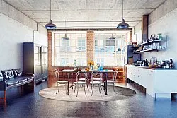 Rond vloerkleed - Braga (beige)