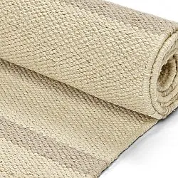 Vloerkleed Katoen - Helle (offwhite/grijs)