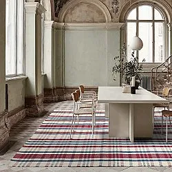 Vloerkleed Katoen - Husvik (crème/multikleur)