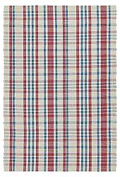 Vloerkleed Katoen - Husvik (crème/multikleur)