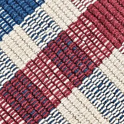 Vloerkleed Katoen - Husvik (crème/multikleur)