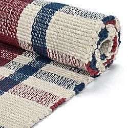 Vloerkleed Katoen - Husvik (crème/multikleur)