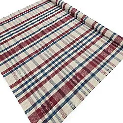 Vloerkleed Katoen - Husvik (crème/multikleur)