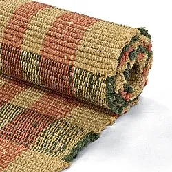 Vloerkleed Katoen - Husvik (mosterd/multikleur)