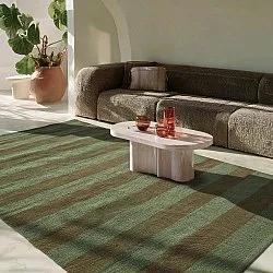 Vloerkleed Katoen - Nilo (mosgroen)