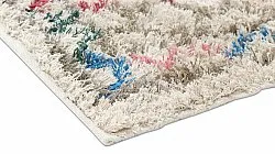 Hoogpolig vloerkleed - Calder Natural Cotton Shaggy (multi)