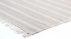 Vloerkleed Katoen - Helle (grijs)