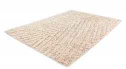 Hoogpolig vloerkleed - Indra Natural Cotton Shaggy (beige)