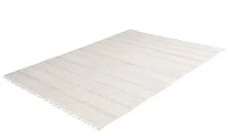 Vloerkleed Katoen - Lilje (licht beige)