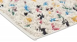 Hoogpolig vloerkleed - Litton Natural Cotton Shaggy (beige/multi)
