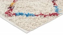 Hoogpolig vloerkleed - Maeron Natural Cotton Shaggy (multi)
