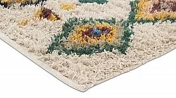 Hoogpolig vloerkleed - Siddel Natural Cotton Shaggy (beige/multi)