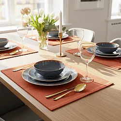 Placemat 2 stuks - Niva (Roest)