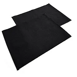 Placemat 2 stuks - Niva (zwart)