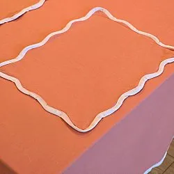 Placemat 2 stuks - Yrsa (Roest)