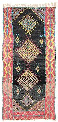 Marokkaanse Berber tapijt Boucherouite 330 x 150 cm