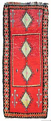 Marokkaanse Berber tapijt Boucherouite 350 x 150 cm