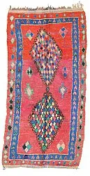 Marokkaanse Berber tapijt Boucherouite 330 x 150 cm