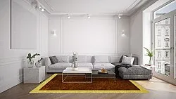 Rond vloerkleed - Eliz (bruin)