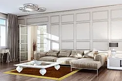 Rond vloerkleed - Eliz (bruin)