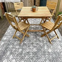 Vloerkleden voor binnen en buiten - Brussels Grey (grijs)