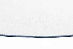 Rond vloerkleed - Monsanto (blauw)