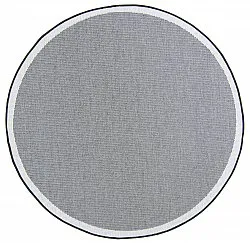 Rond vloerkleed - Sortelha (zwart)