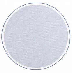 Rond vloerkleed - Sortelha (blauw)