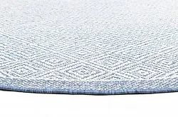 Rond vloerkleed - Monsaraz (blauw)