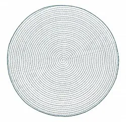 Rond vloerkleed - Ferragudo (groene)