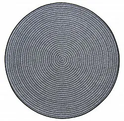 Rond vloerkleed - Ferragudo (antraciet)