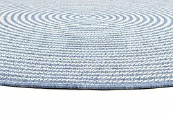 Rond vloerkleed - Ferragudo (blauw)