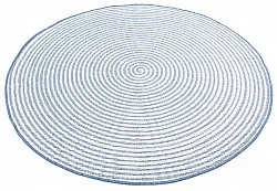 Rond vloerkleed - Ferragudo (blauw)