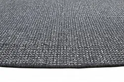 Rond vloerkleed - Bergen (antraciet)