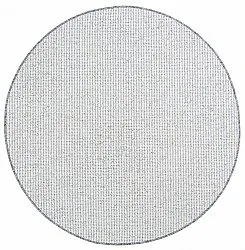 Rond vloerkleed - Bergen (grijs)